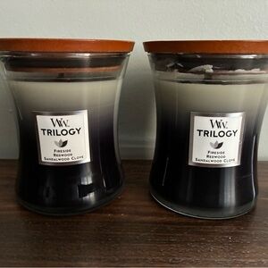 WoodWick Pluswick Crackling Candle Pair